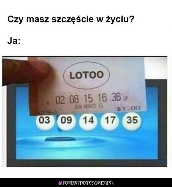 Szczęście w życiu
