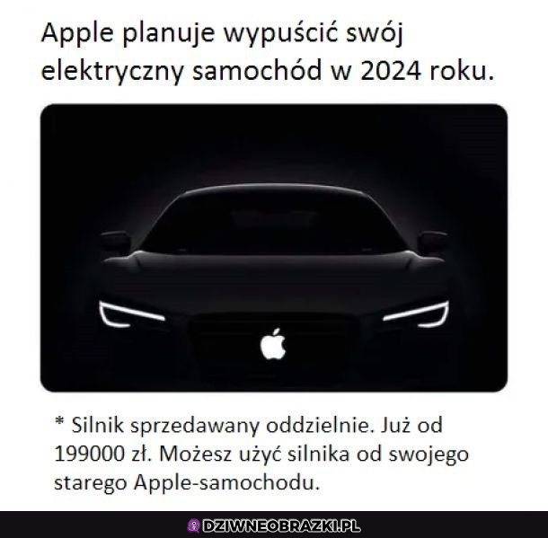 Samochód od Apple