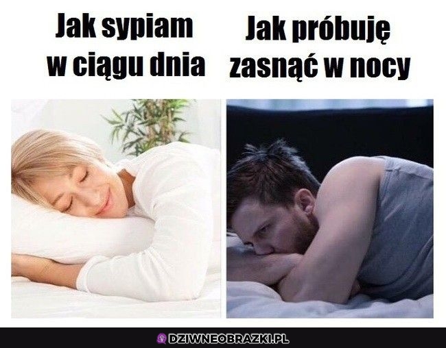 Zasypianie takie jest