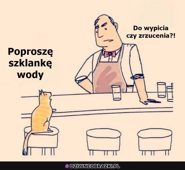 Szklankę poproszę