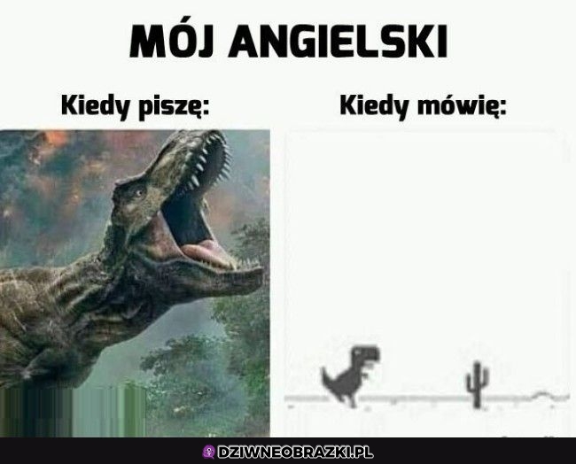 Mój angielski