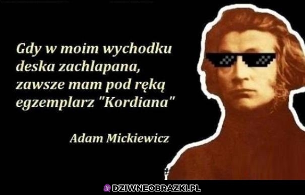 Mickiewicz z pociskiem