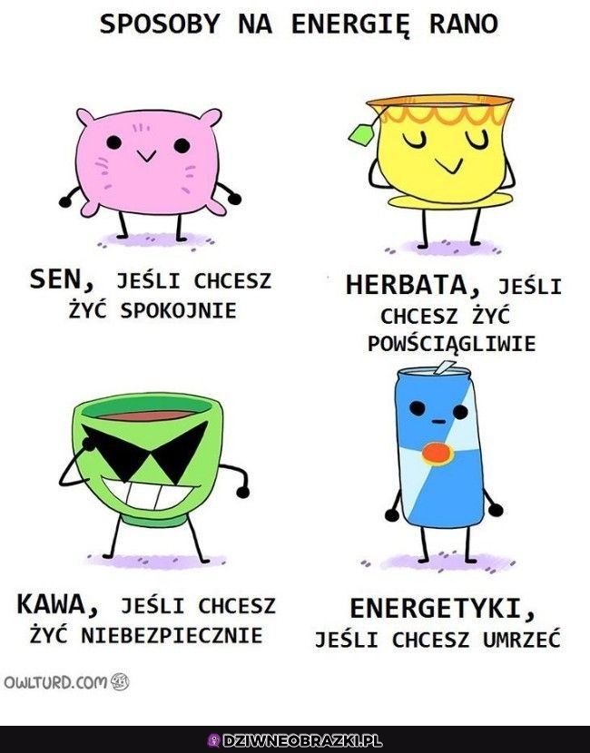 Sposób na energię rano