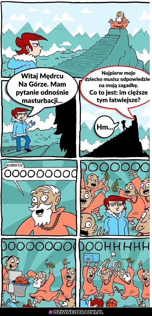Mędrzec na górze wyjaśnił