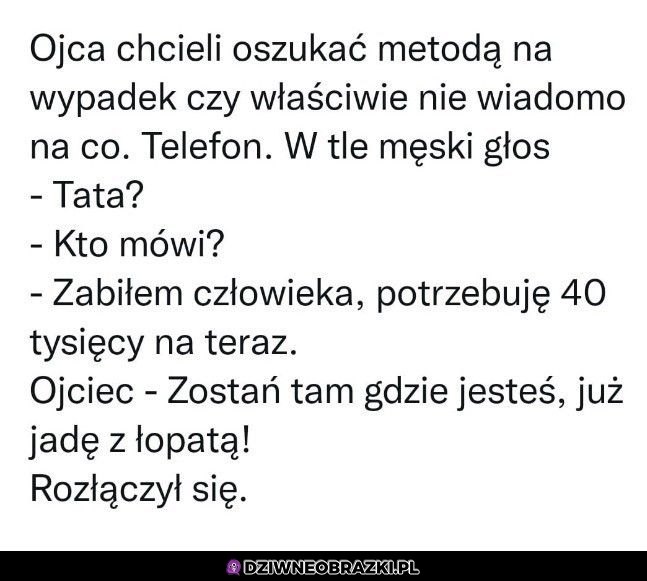 Nie dał się