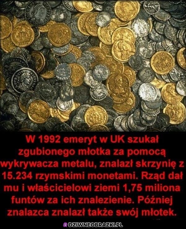 Na szczęście znalazł to, czego szukał