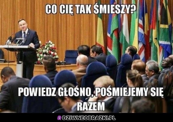 Co cię tak śmieszy?