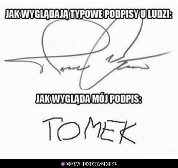 Mój podpis