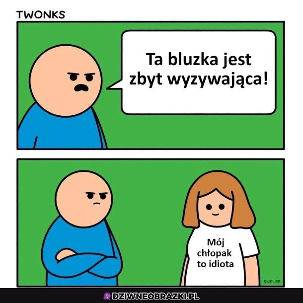 Wyzywająca bluzka
