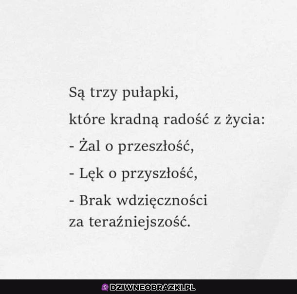 Trzy pułapki