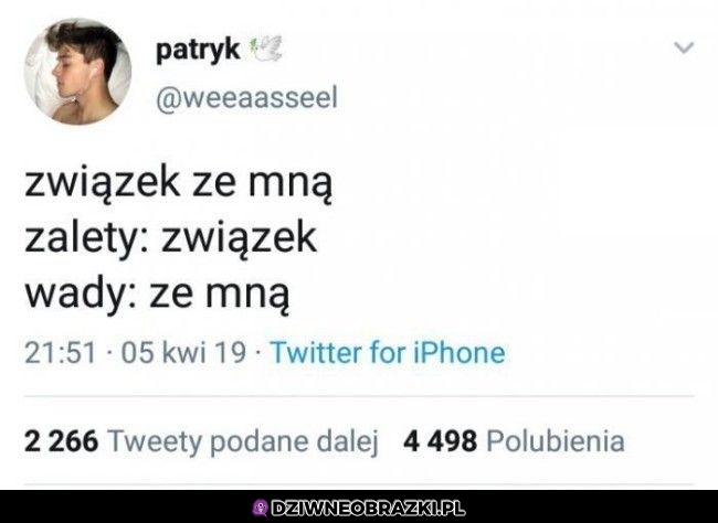 Związek ze mną