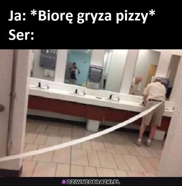 Zawsze jak jem pizzę