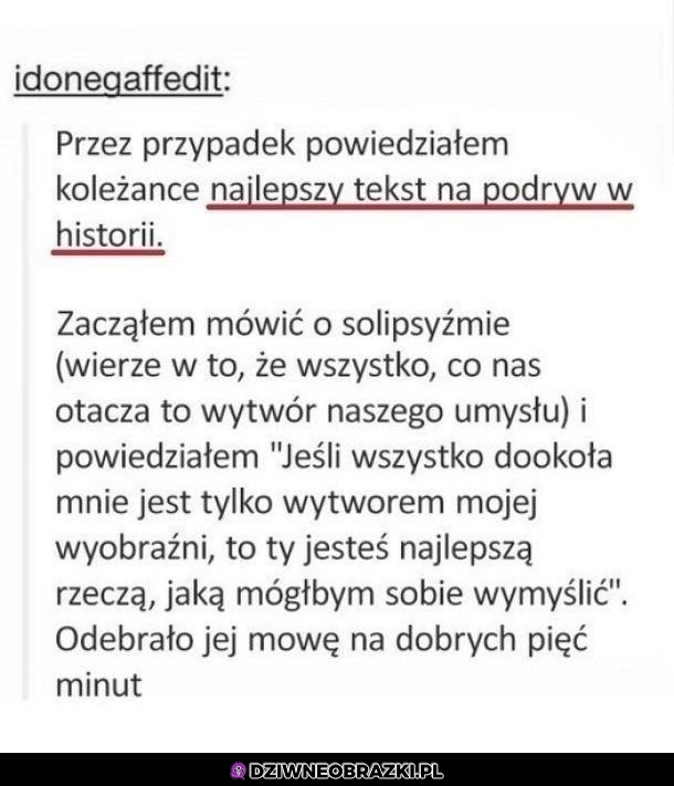 Po czymś takim już była jego