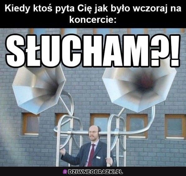 Po koncercie