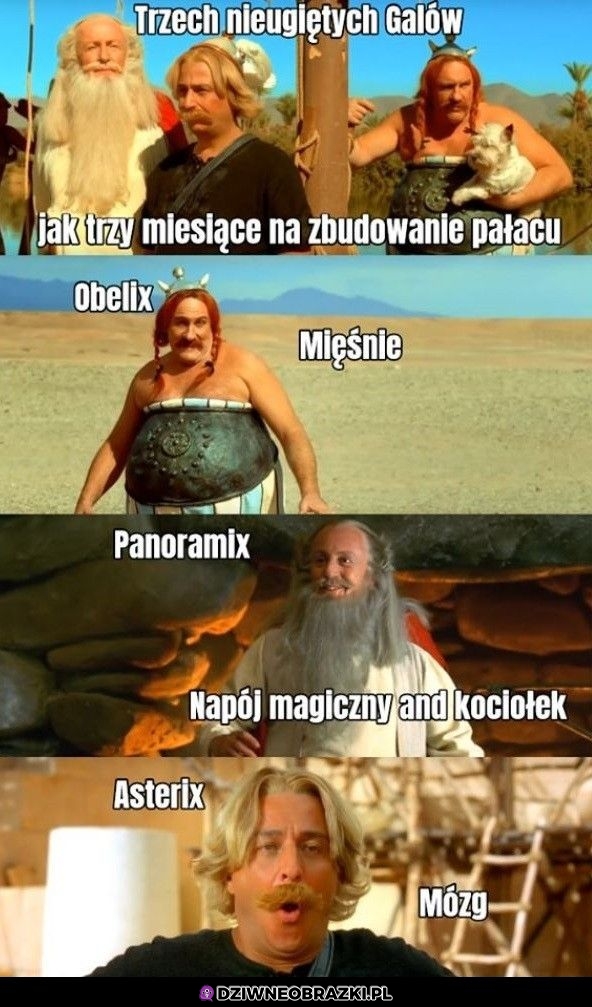 Trzech nieugiętych Galów