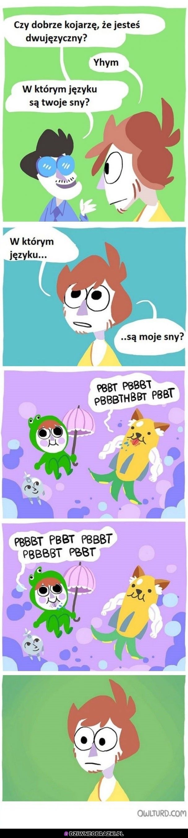 W którym języku są sny?