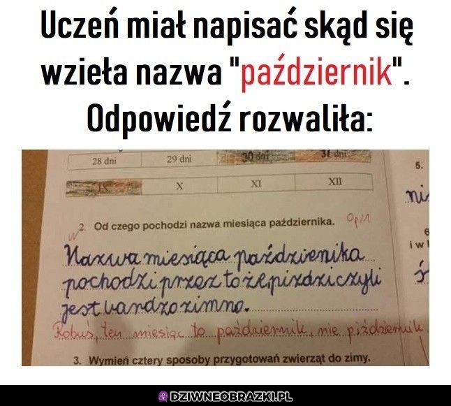 Październik