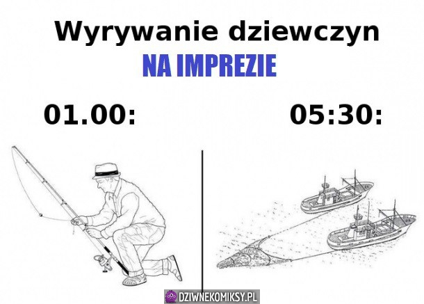 Wyrywania na imprezie