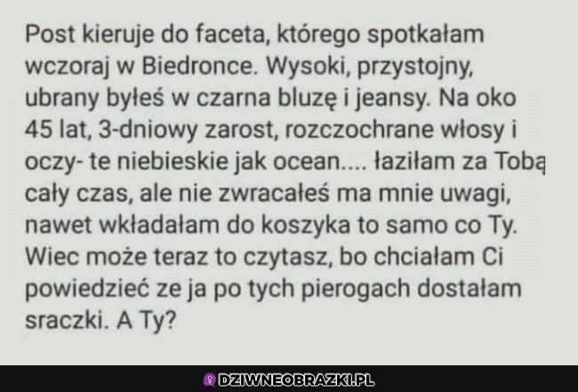 Ma do niego wyjątkowo ważną sprawę