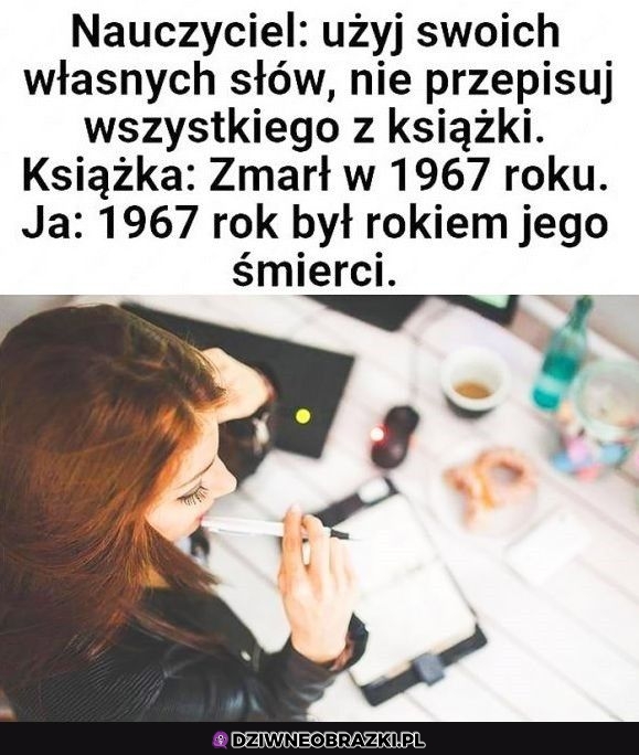 Własnymi słowami