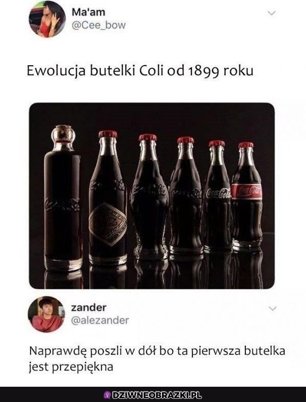 Ewolucja butelki