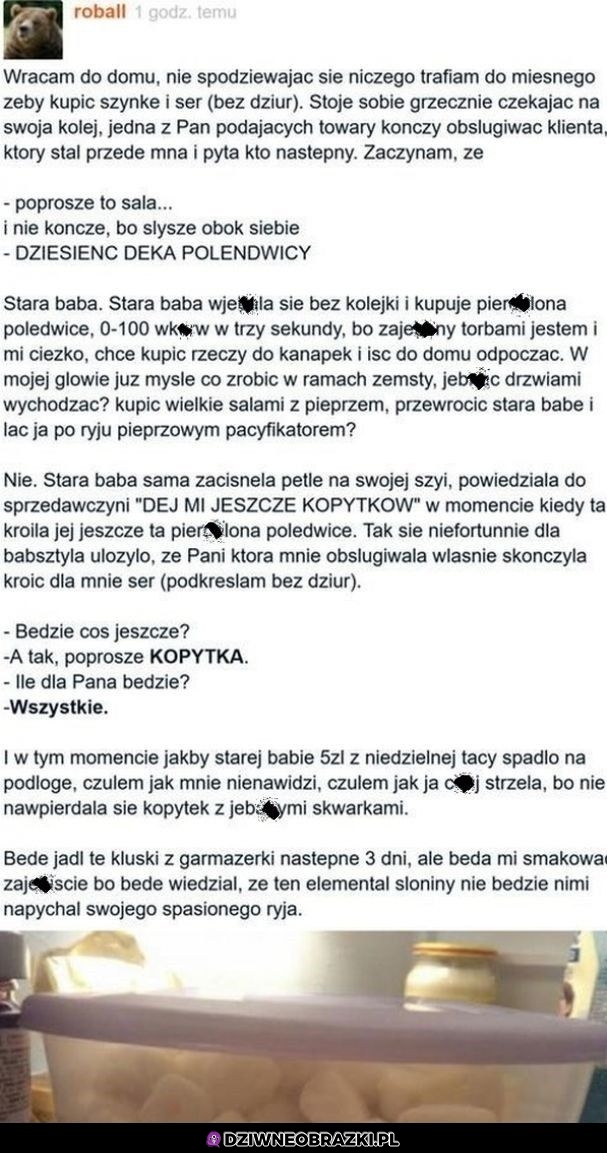 Kiedy stara baba przegnie pałę