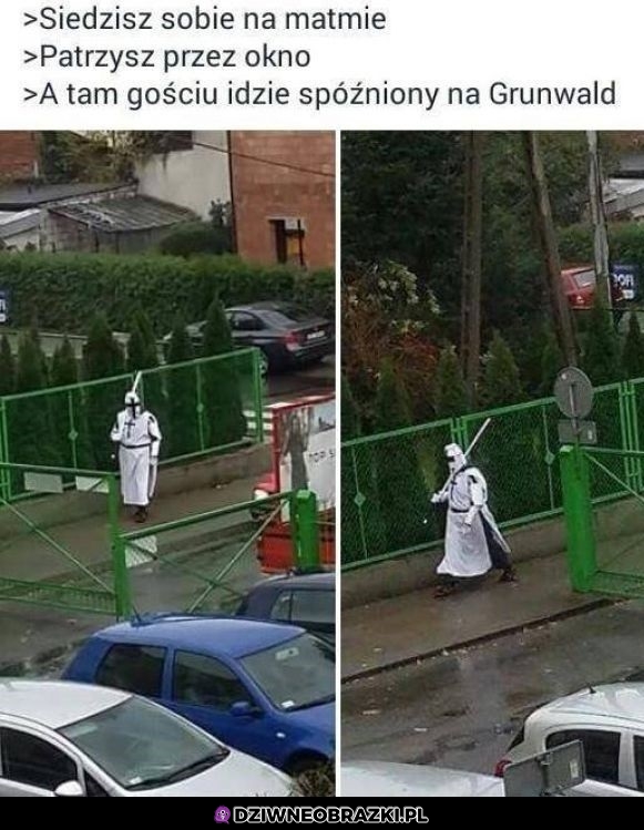Trochę spóźniony