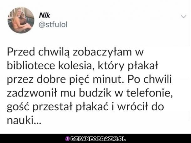 Nie ma czasu na rozklejanie się