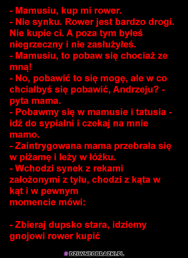 Zabawa w mamę i tatę