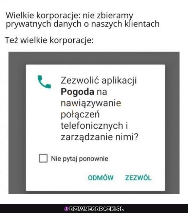 Wcale nie zbierają