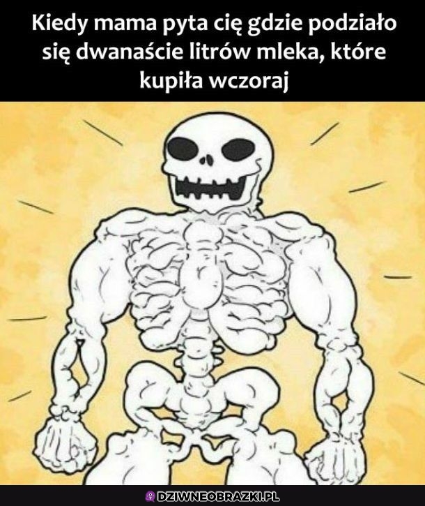 Poszło w kości