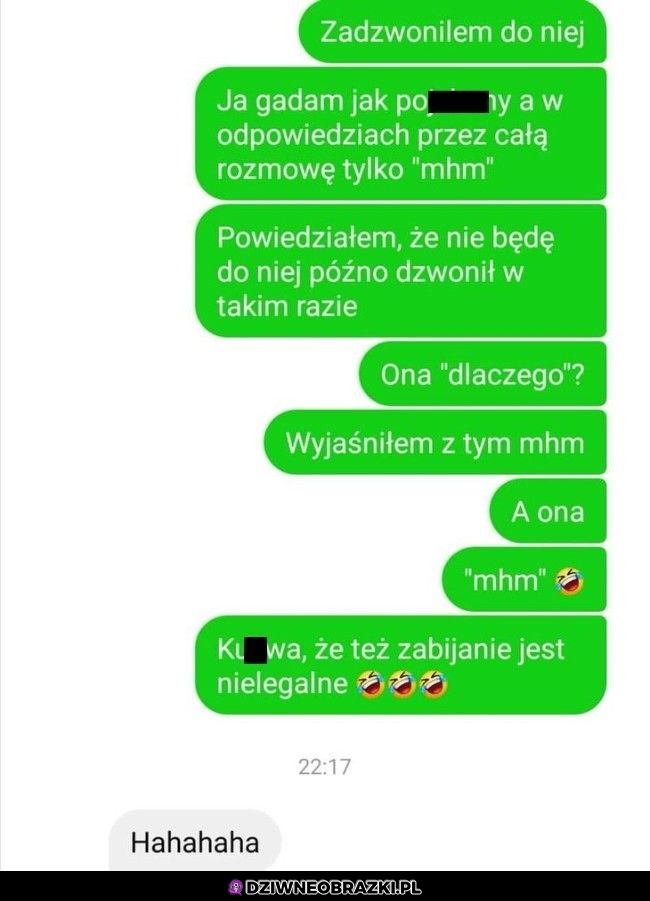 Kiedy próbujesz pogadać z dziewczyną