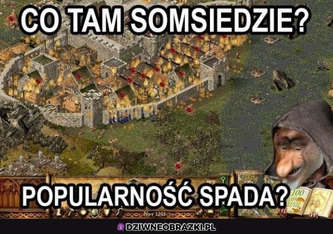 Jak tam leci somsiedzie