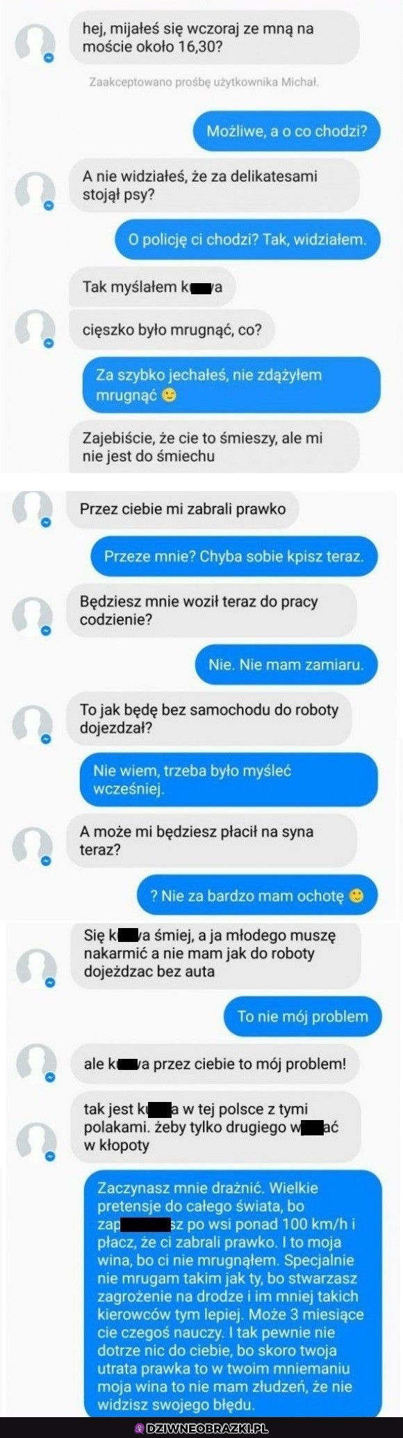 Kiedy nie pomrugasz światełkami