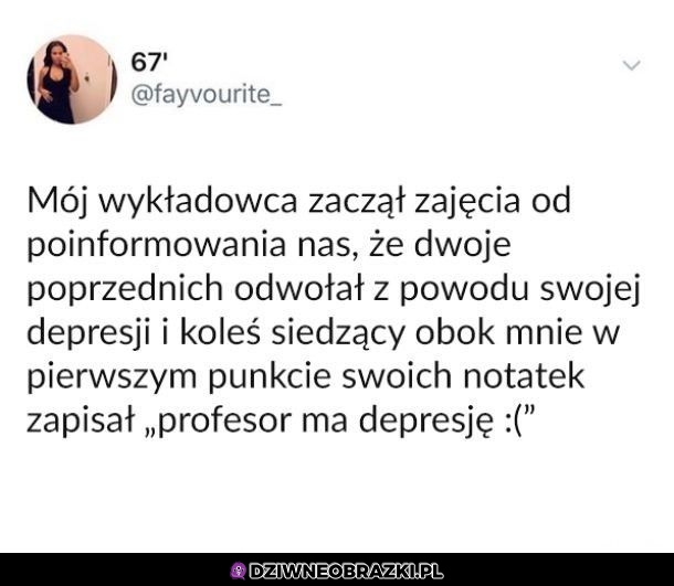 Trzeba zanotować
