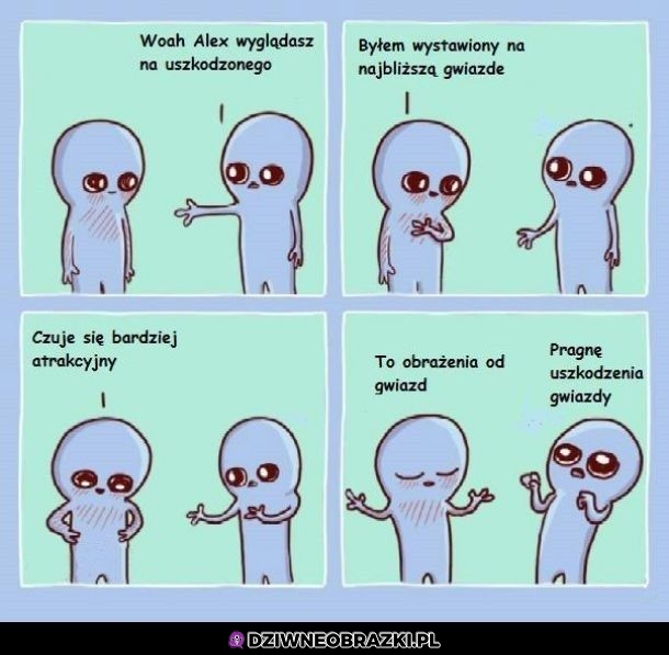 Uszkodzenie od gwiazdy