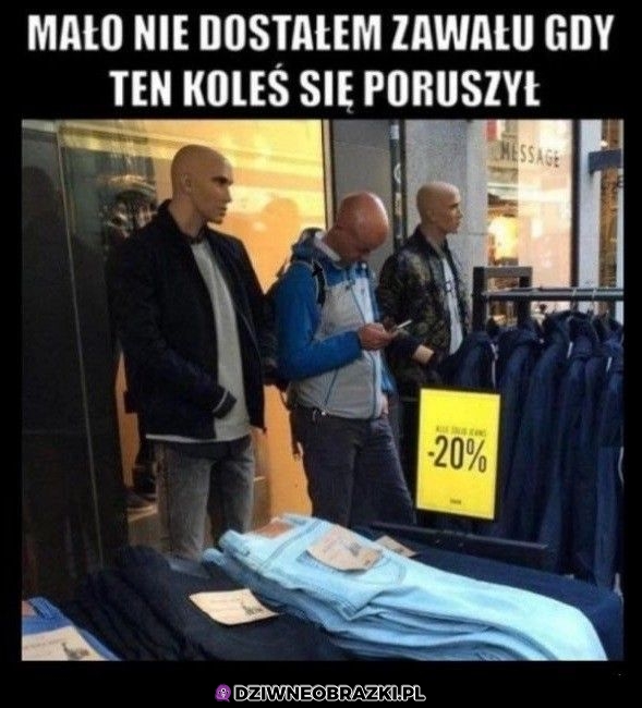 Było blisko zawału