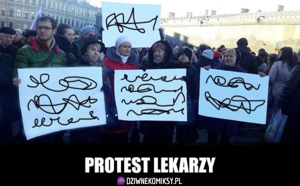 Protest lekarzy