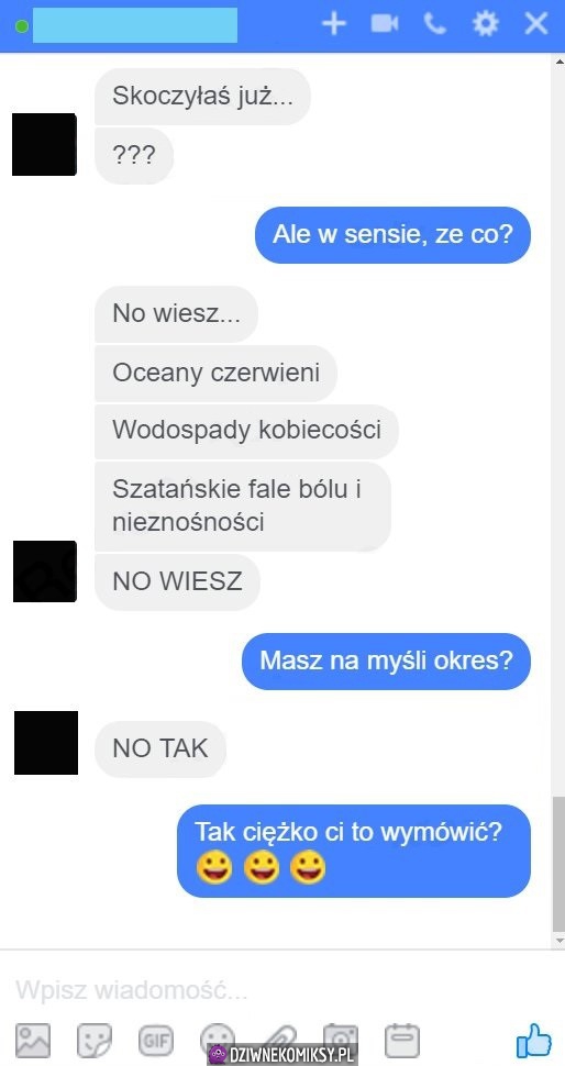 Przeraża go to słowo