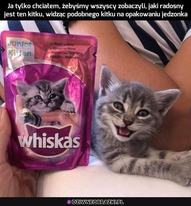 Patrzcie jaki szczęśliwy