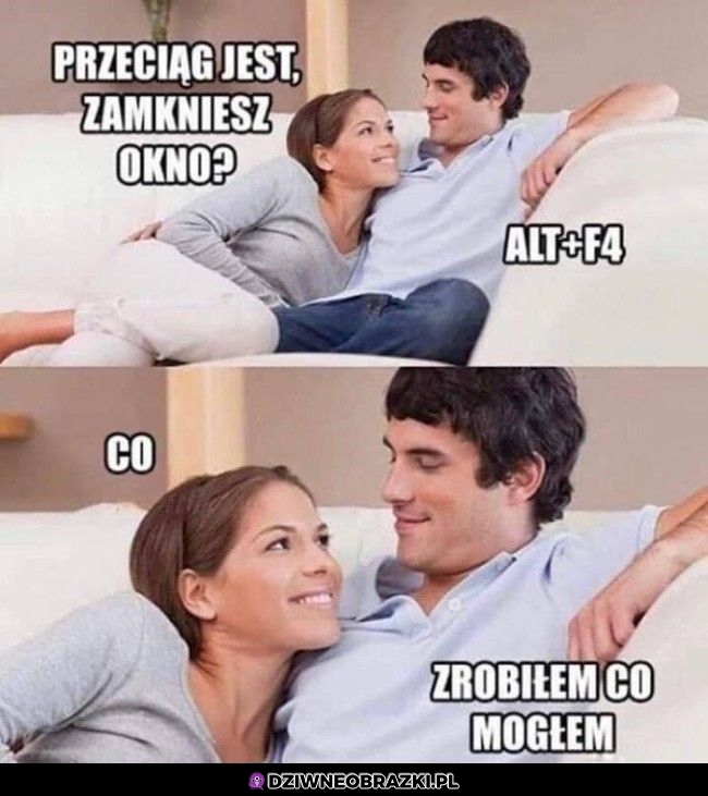 Jakiś taki przeciąg jest