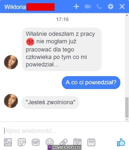 Czasem w pracy tak bywa