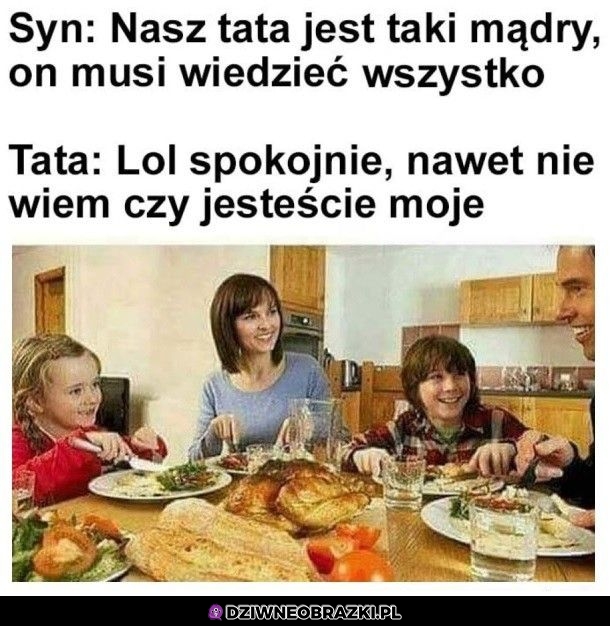 Tata taki mądry