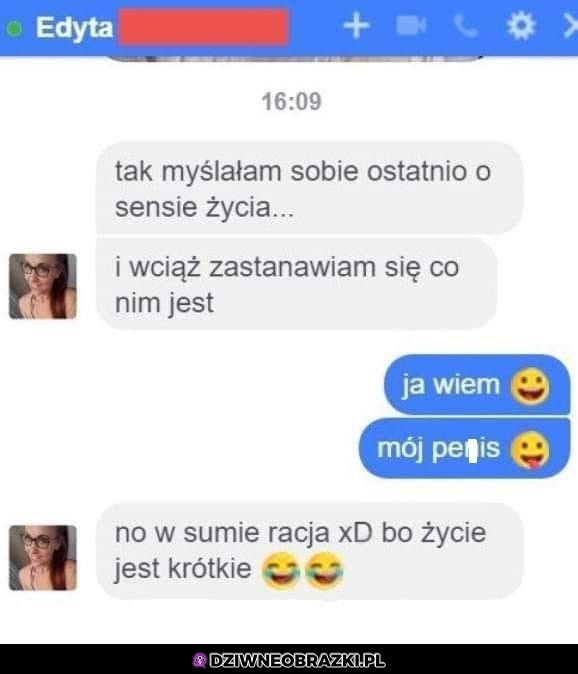 Sens życia