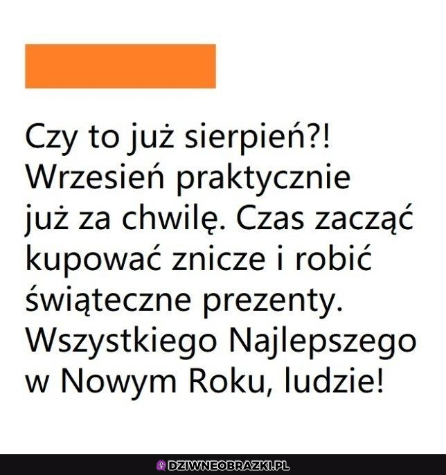 Czas zapierdziela