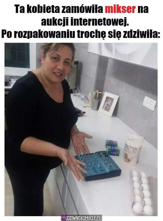 I jak ja tym ciasto zrobię?!