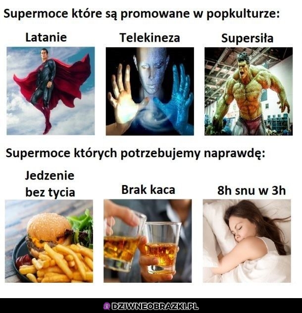 To by były supermoce