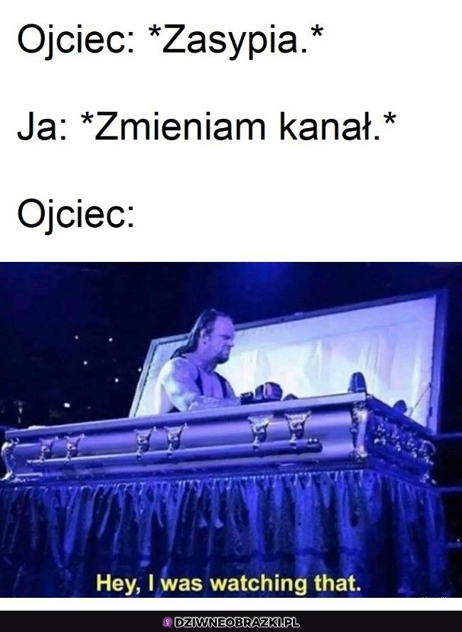 Kiedy ojciec zaśnie