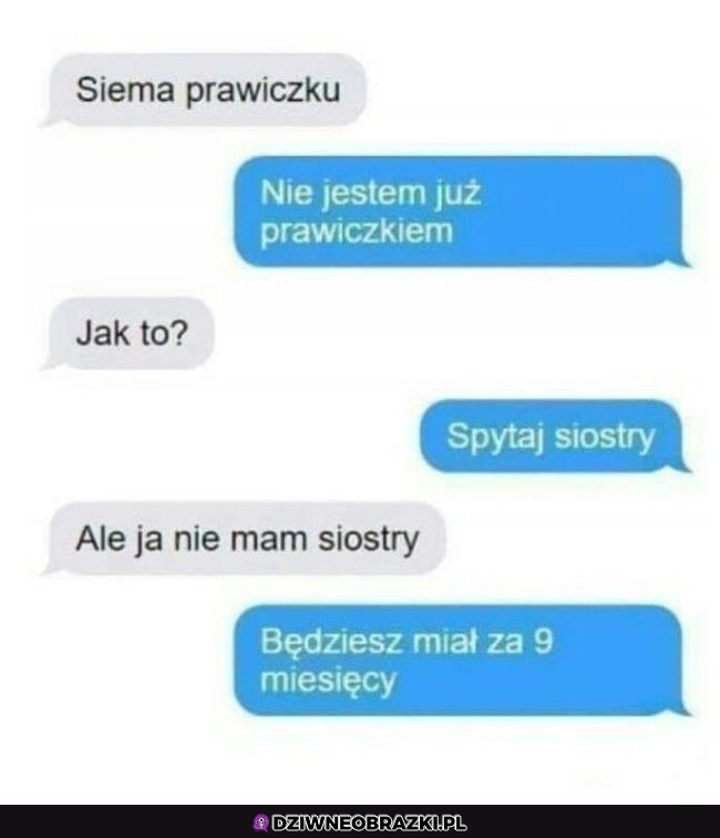 Siema prawiczku