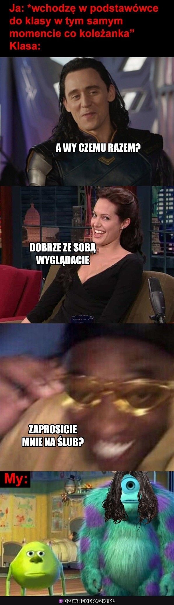 Wchodzenie do klasy